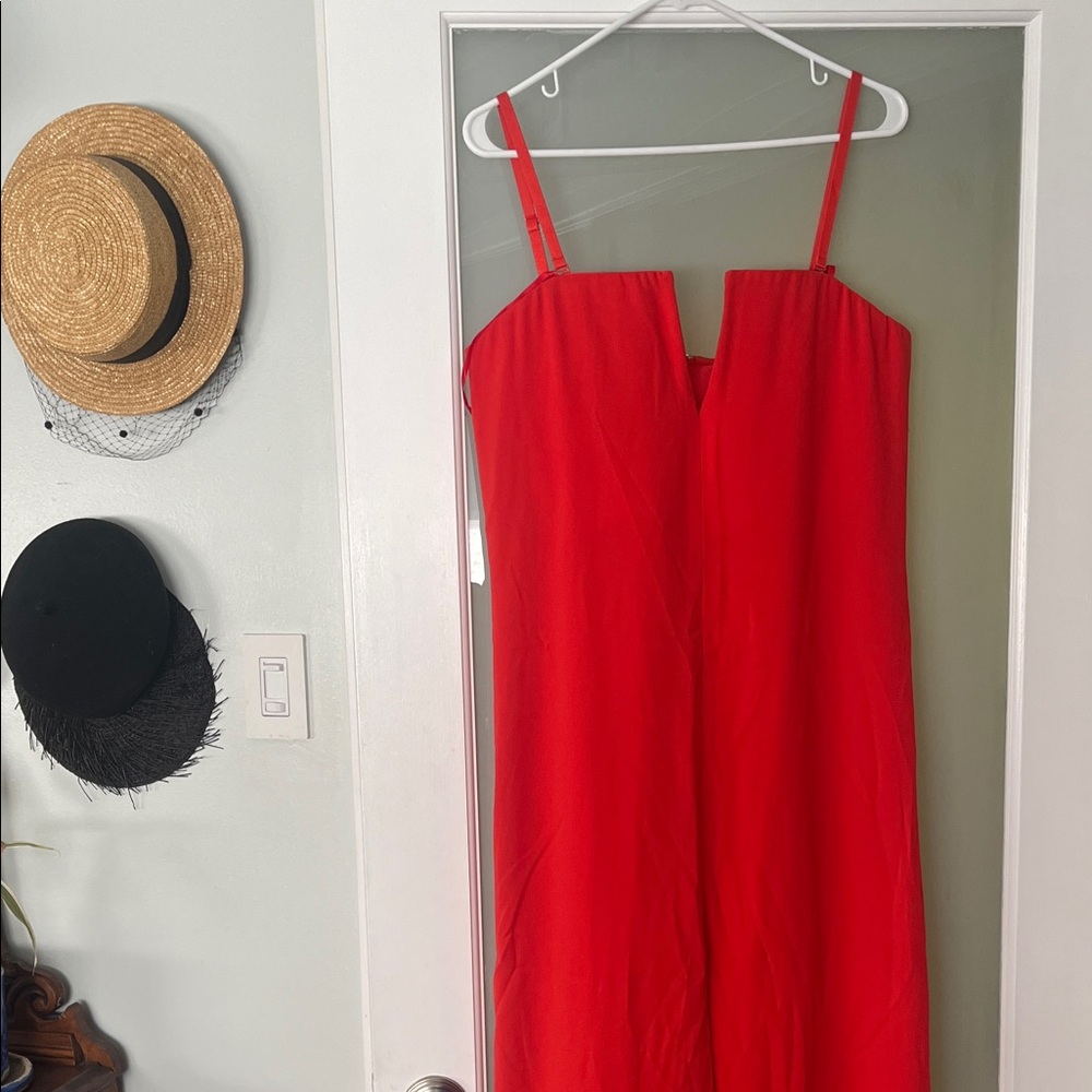 BCBGMAXAZRIA - NWT Joice Dress - Bright Poppy - Picture 4 of 7